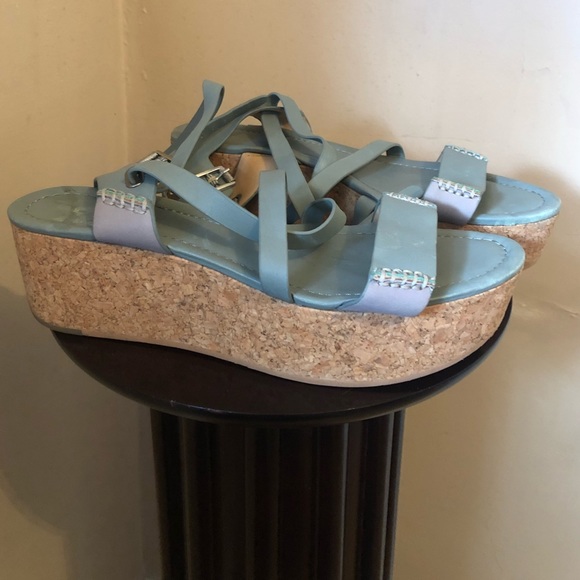 Calvin Klein platform sandals - Picture 1 of 2